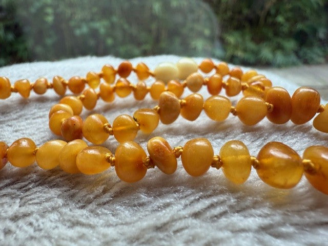 Toddler Amber necklaces 36 cm - SALE