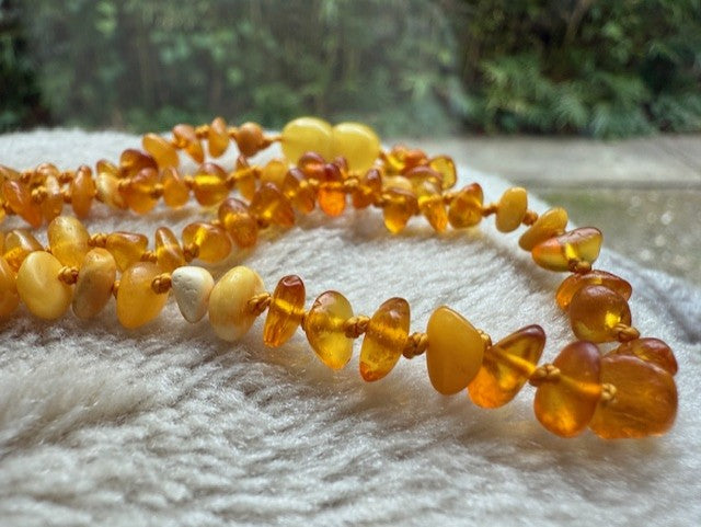 Toddler Amber necklaces 36 cm - SALE