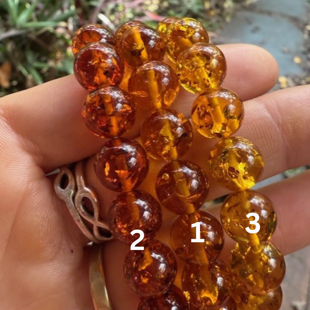 Nature's Glow, Amber Bracelet 10 mm