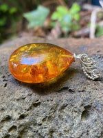 Load image into Gallery viewer, Stunning Cognac Amber Pendant
