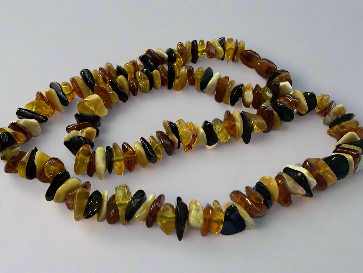 Chip Adult Necklace Amber