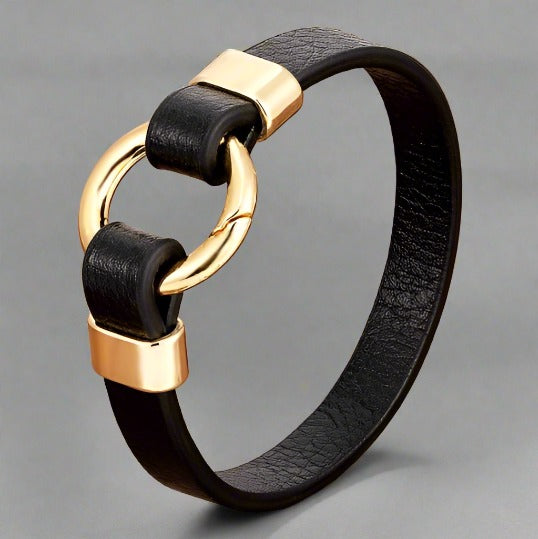 Gold Ring Men's Bracelet