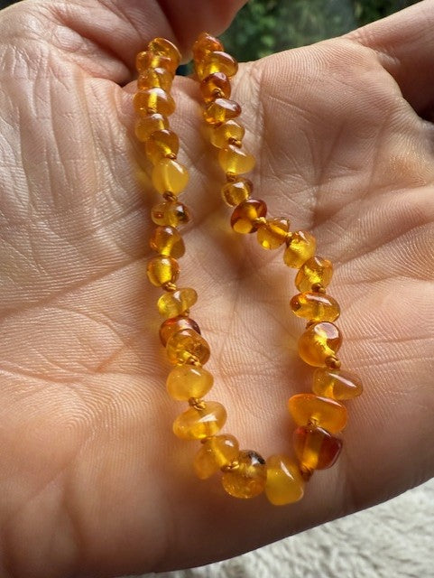 Toddler  Amber necklaces 36 cm {SALE}