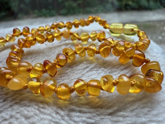 Toddler Amber necklaces 36 cm - SALE