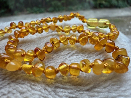 Toddler  Amber necklaces 36 cm - SALE