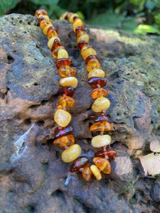 Multi Amber necklace
