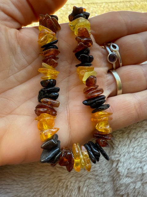 Whispers of Amber Necklace