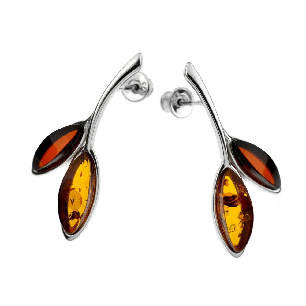 Elegant Mixed Amber earrings