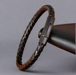 Load image into Gallery viewer, Men&#39;s leather rope bracelet
