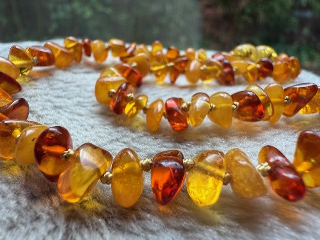 Toddler Amber necklaces 36 cm {SALE}