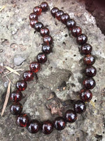 Load image into Gallery viewer, Cherry Amber Necklace  pre -order 14 mm - Amber House 
