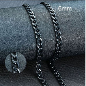 Black Chain Men's necklace