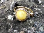 Load image into Gallery viewer, Cherry Amber ring- adjustable {SALE} - Amber House 
