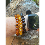 Load image into Gallery viewer, Adult Honey Baltic Amber Bracelet - Amber House 
