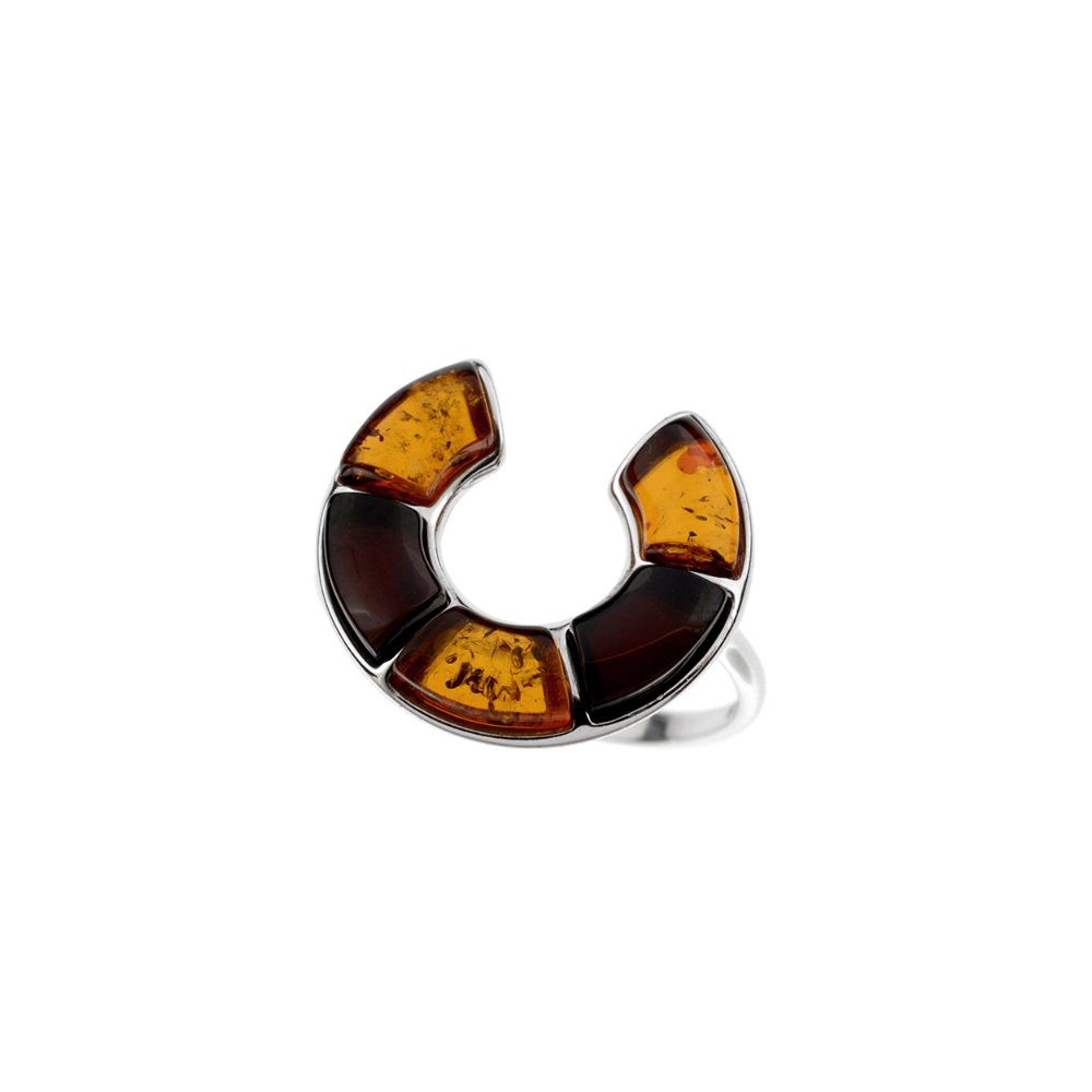 Multi colours  Amber ring - Amber House 