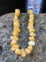 Load image into Gallery viewer, Raw Milky Amber necklace - Amber House 
