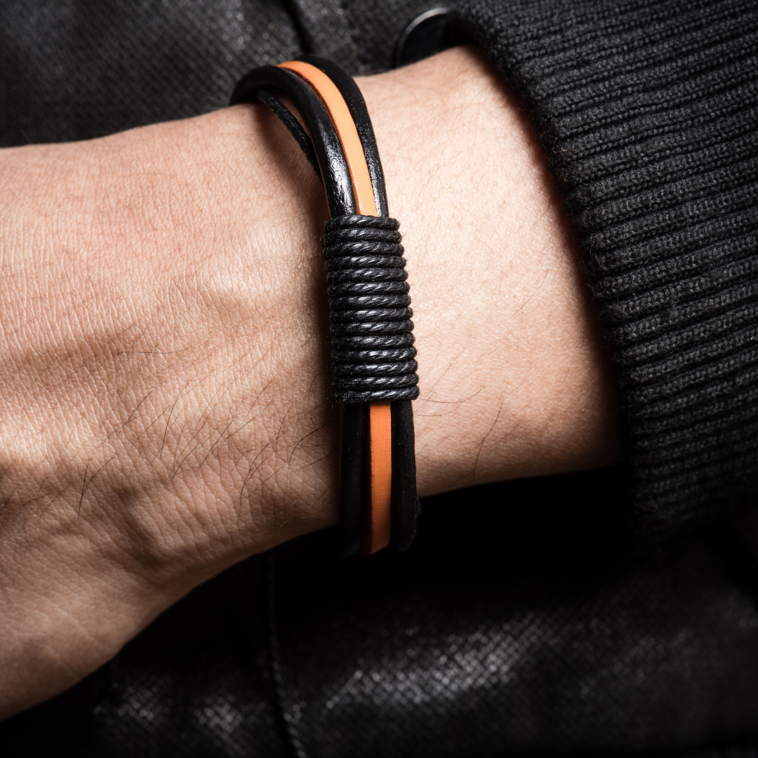 men's leather bracelets