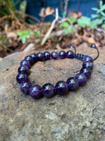 Load image into Gallery viewer, Stunning Adjustable Amethyst Bracelet
