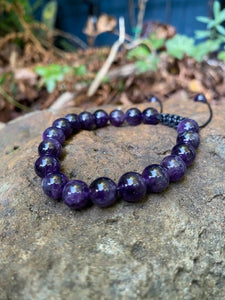 Stunning Adjustable Amethyst Bracelet