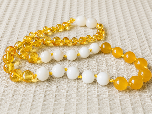 Mixed Baby Amber necklace