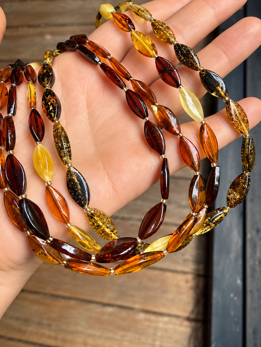 Classy Amber Necklace