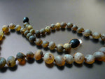 Load image into Gallery viewer, Green Raw Baltic Amber Necklace

