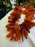 Load image into Gallery viewer, The Cognac Dynasty Amber Necklace
