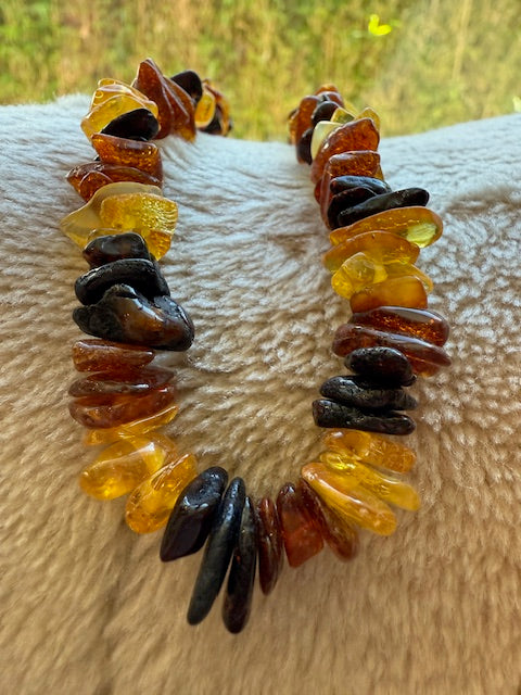 Whispers of Amber Necklace