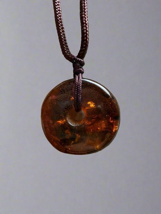 Inner Power Amber Necklace
