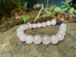 Load image into Gallery viewer, Adjustable Rose Quartz Bracelet
