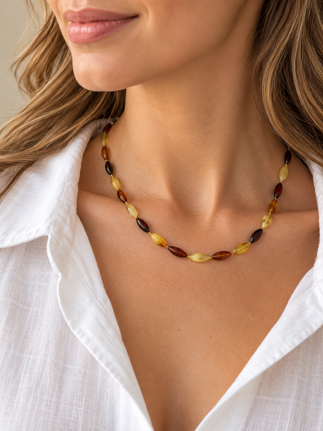 Classy Amber Necklace