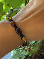 Load image into Gallery viewer, Adjustable Mixed Amber Bracelet
