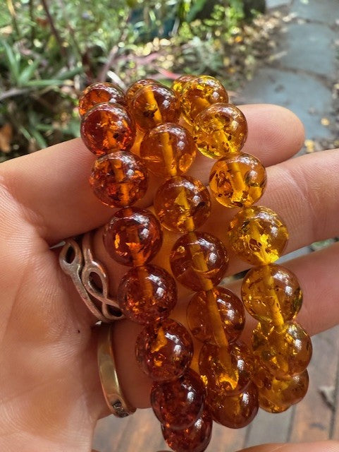 Nature's Glow, Amber Bracelet 10 mm