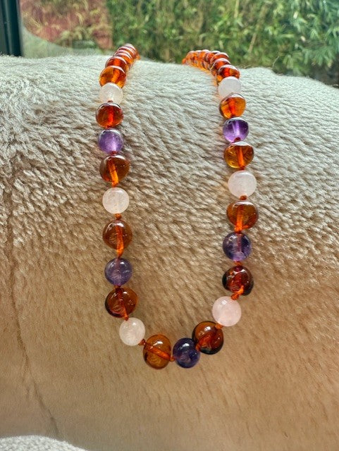 Whispers of Amber Necklace