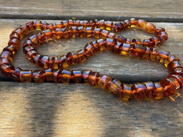 Sun & Earth Amber Necklace