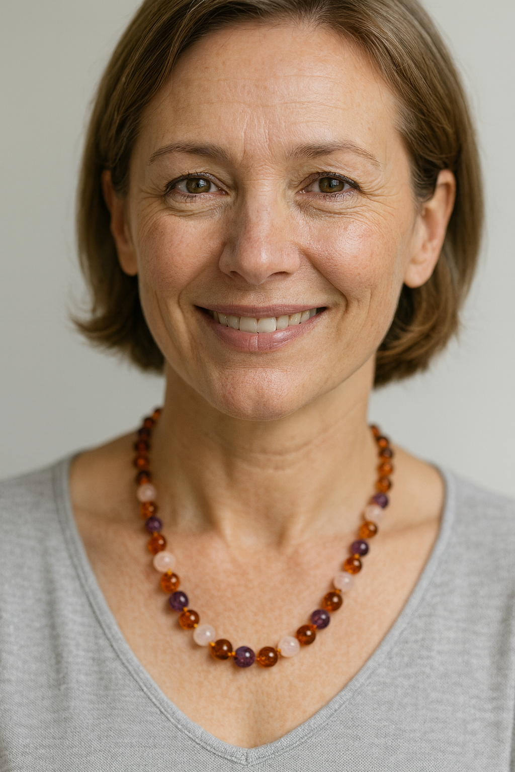 Whispers of Amber Necklace