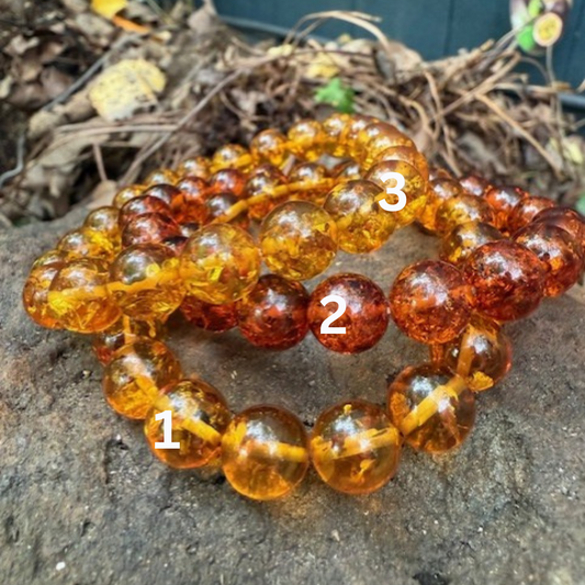 Nature's Glow, Amber Bracelet 10 mm