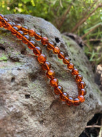 Load image into Gallery viewer, Cognac Amber NECKLACE
