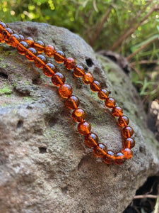 Cognac Amber NECKLACE