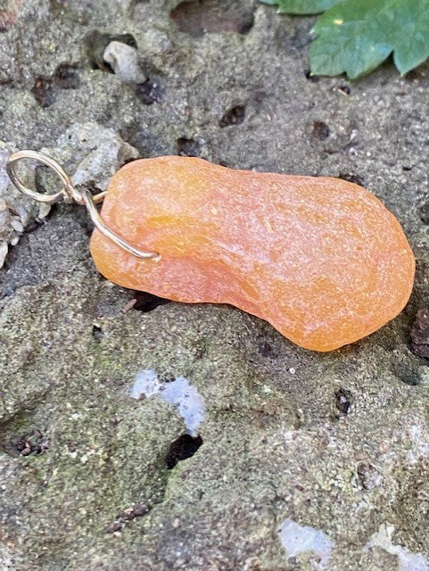 Amber Drop Pendant