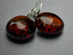 Load image into Gallery viewer, Drop Wave Amber earrings
