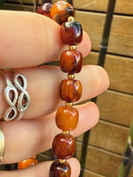 Load image into Gallery viewer, The Warmth of the Past: Men&#39;s Amber Bracelet
