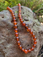 Load image into Gallery viewer, Cognac Amber NECKLACE
