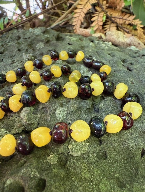 Amber  Necklace 60 cm {SALE}