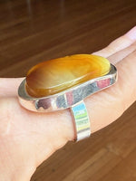 Load image into Gallery viewer, Stunning Baltic Amber Ring
