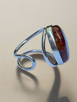 Load image into Gallery viewer, Cognac Amber - Ring
