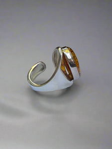 Modern Amber ring