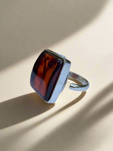 Cherry Amber ring