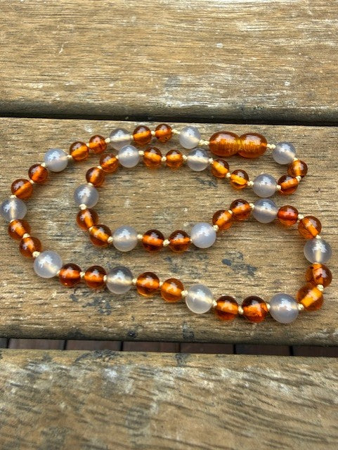 Toddler Amber Necklace { Sale}