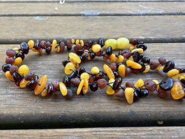 Raw Amber necklace Baby Size